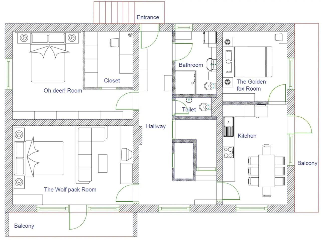 Brlog Apartment Zgornje Gorje Екстериор снимка